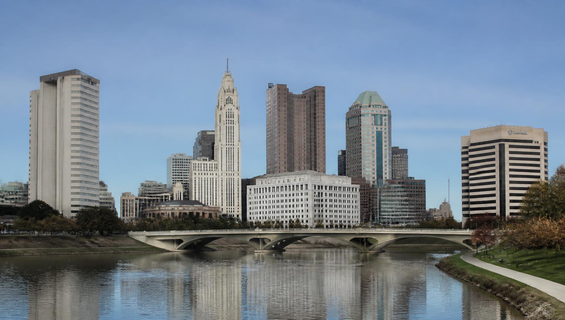 Downtown Columbus, Ohio skyline